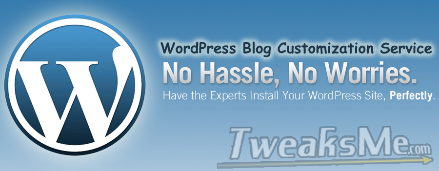 WordPress Blog Setup & Customization Service