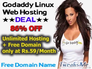 Rs.59 Godaddy hosting Coupon + Free Domain – November 2020
