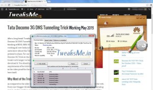 Tata Docomo 3G DNS Tunneling Trick – May 2019
