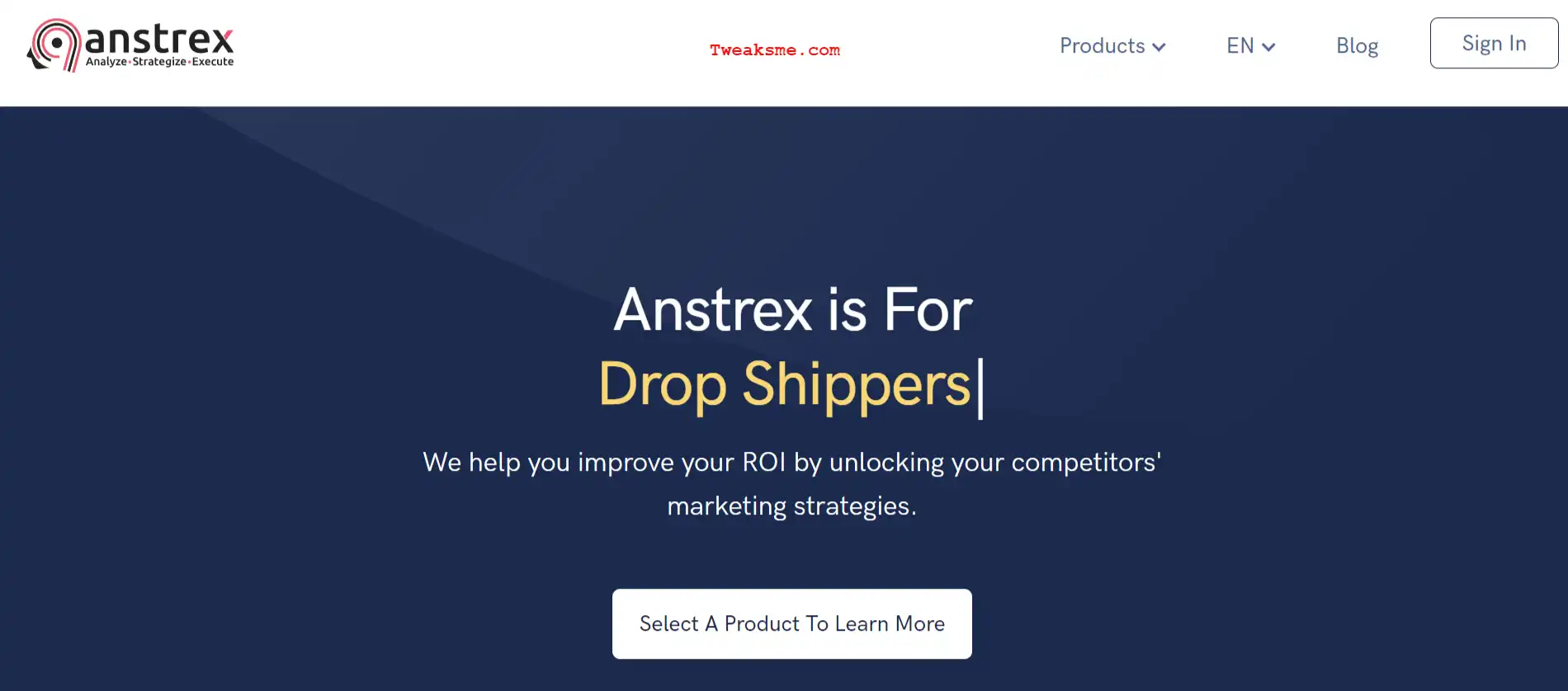 Anstrex Homepage