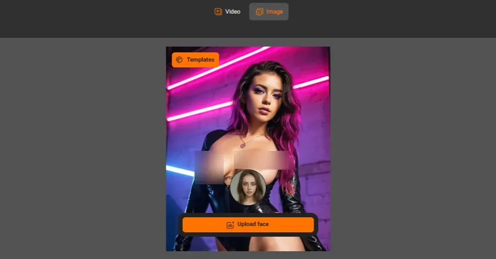 PornWorks Face Swap Review: The Ultimate Custom AI Porn Tool? 6 Pornworks AI Upload image for porn face swap