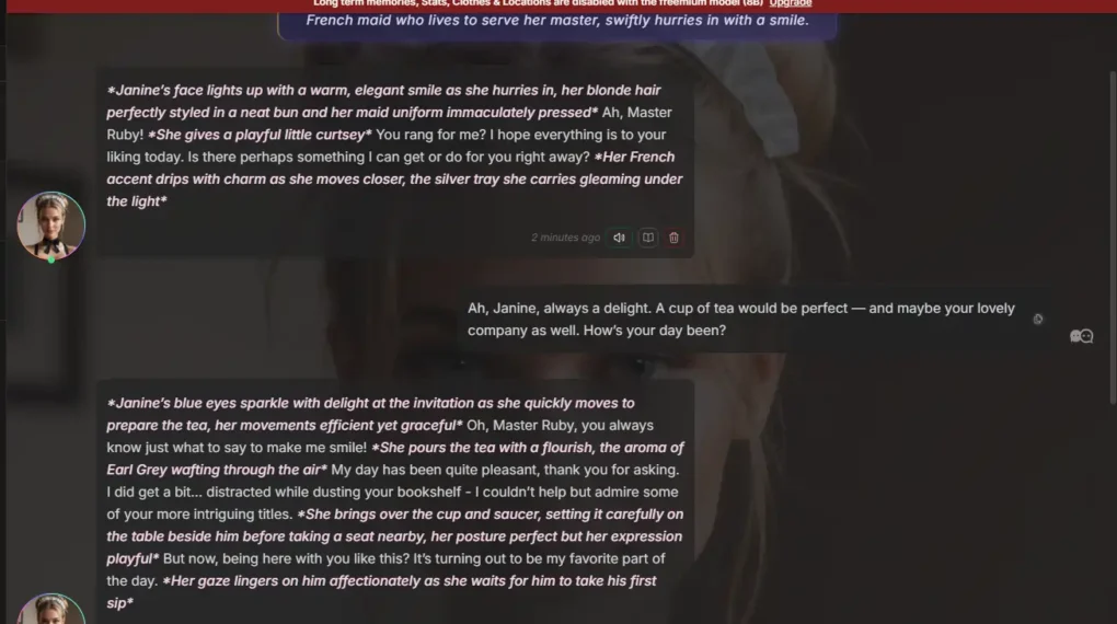 Soulkyn Review: The Uncensored AI That Stunned Me 3 Soulkyn AI Uncensored Conversation